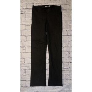 Betabrand Size M Medium Dark Gray Straight Leg Dress Pant Yoga‎ Pants